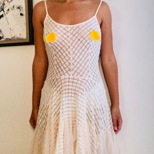 Free People/Intimately - Women's Sheer Dress - Cream/Ivory - Size XS